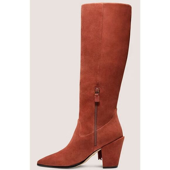 Stuart Weitzman Kenley Fringe Boot in Cordomon NWOB Size 6 - Picture 3 of 12